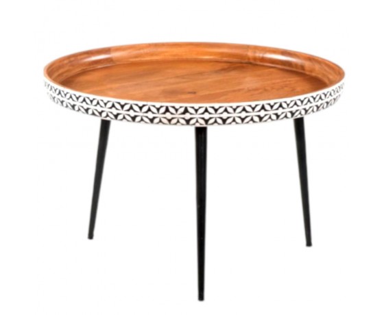 Round Wooden Table