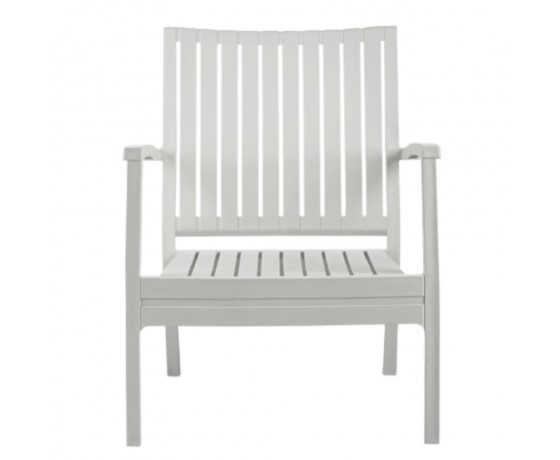 Cesta Armchair Ivory White