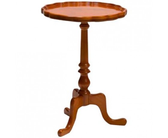 Pie Crust Wine Side Table