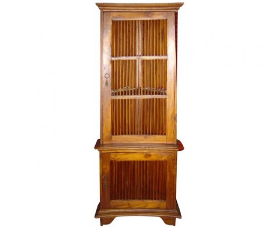 Trellis Display Cabinet