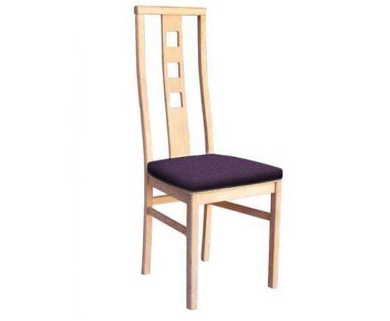 Simplistic high back dining room chair