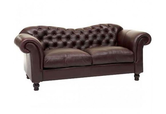 Deep buttoned back chesterfield